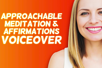 record your american female voice over for meditation and affirmations