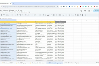 build verified email list for any business or niche targeted