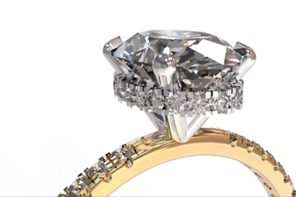 do 3d cad model jewelry design