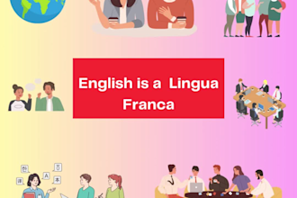 be your english teacher for english lessons and linguistics via google meet