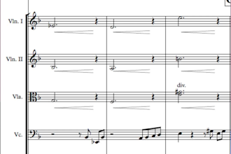 transcribe your music and arrangements into sheet music