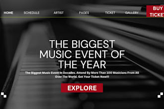 design bandzoogle page stanstore music website merch store epk studio website