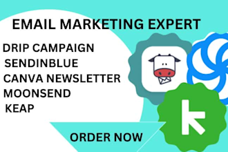 do drip campaign, sendinblue, moonsend, hubspot, flodesk, globiflow