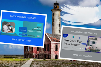 design attractive facebook cover or any social media banner