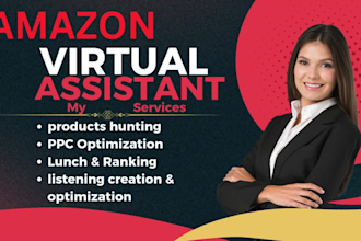 be your amazon virtual assistant for amazon fba specialist