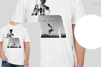 transform occasional movie posters into captivating t shirt designs