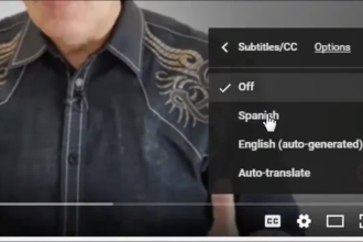 add spanish closed caption to your youtube video