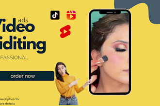 do your ig reels, yt shorts, tiktok video ads, social media ads ugc video edit