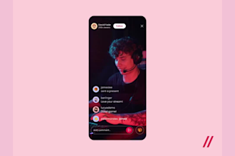 develop live streaming app video streaming app streaming website music app