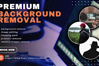 professionally remove backgrounds from any image
