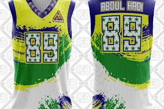 make you 2d and 3d mockups of all relevant sublimation sports garments
