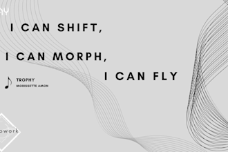 create a minimalist or basic lyric music video