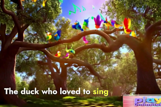 compose and produce children songs nursery rhymes for youtube channel