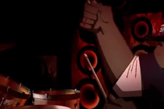 create 2d animated music video, cartoon animation, anime fight, video animation