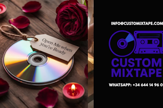 create a custom cd or cassette with your friendship playlist