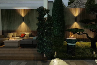 do  exterior design, modelling and rendering