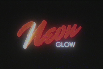 create this cool 80s vhs intro video with your text