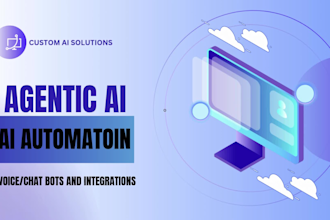 build chat, voice bots, ai automation, agentic ai solutions