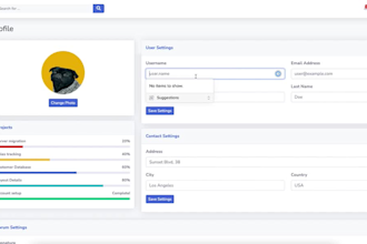 build your complete web solution using blazor server