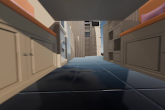 redesign 3d caravan, rv, render 3d camper van, food truck, model 3d motor cabin