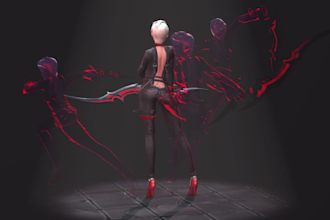 do 3d metahuman character, maya, blender, unreal engine, 3d game character model