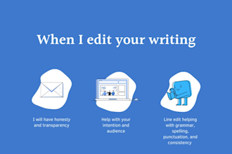 edit your novel and essay