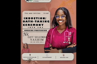 design professional flyer design, book design and invitation