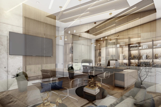 create stunning commercial office interior design
