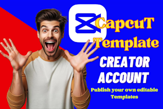 create capcut template creator account and provide guidance