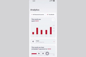develop fintech app neobank wallet crypto trading p2p loan transfer flutter app