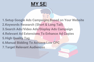 build and manage your google ads PPC for top results