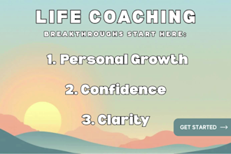 be your life coach for clarity, mindset shifts, and personal growth