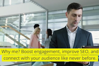 convert article, blog post and text to video with voice over