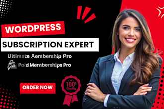 setup memberpress, paid membership pro, ultimate member subscription website