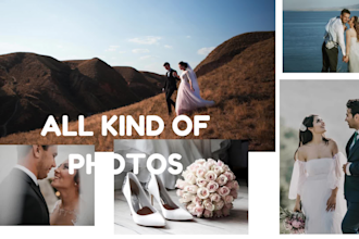 beautifully edited wedding photos with culling and lightroom adjustment