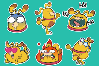 animate stickers for telegram and whatsapp