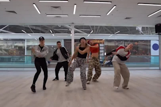 send to you amazing dance choreography