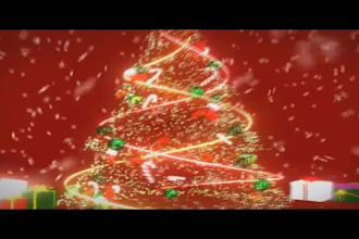 put your logo in this beautiful christmas video in 24hrs