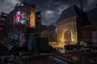 create 3d game backgrounds and environments in blender, maya and unreal engine