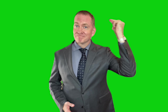 be your spokesman on your next project