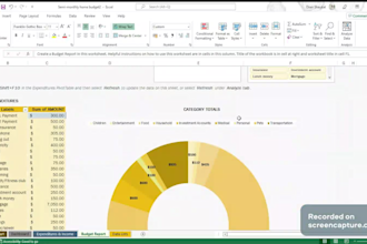 create an excel dashboard tracker and template