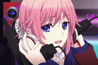 read a script in cutesy anime girl voice