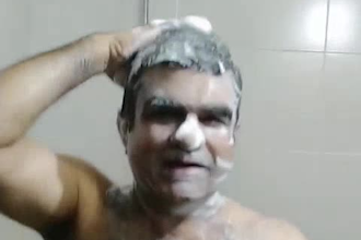 sing  happy birthday or another song in shower