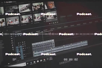 do podcast video audio editing, mixing and mastering