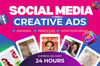 design social media posts and creative ads