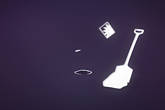 create animated gardening intro with your logo
