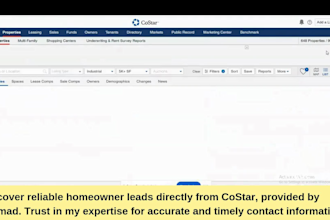 provide commercial real estate data sourced from costar