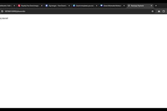 develop a full stack website with django for you