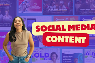 design and schedule creative social media content