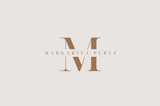 modern minimalist logo design for startups, brands and youtubers